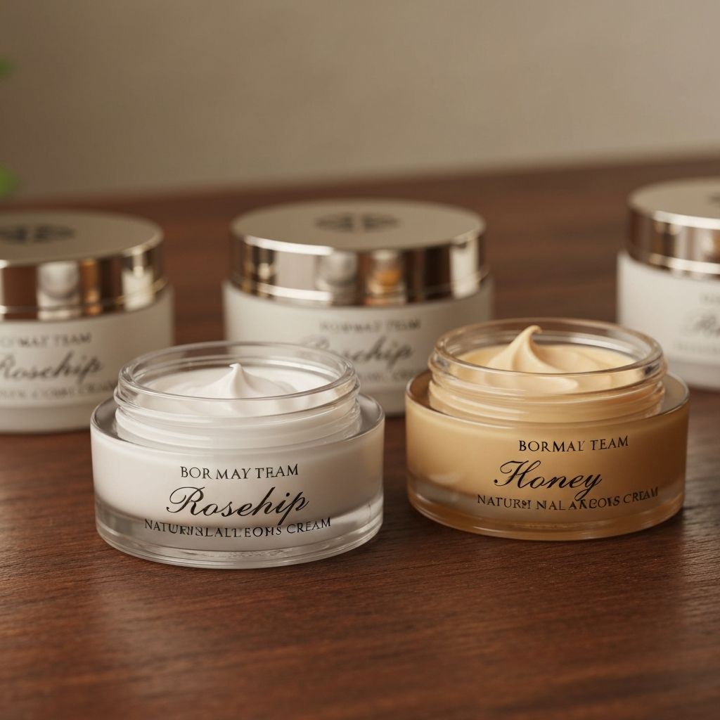 Women's skincare consultation